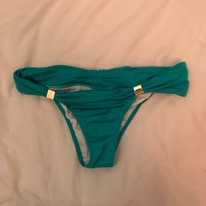 Victoria’s Secret teal bikini bottoms size S